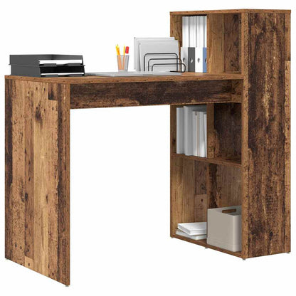 Tisch mit Regal Sonoma Eiche 108 x 55 x 103,5 cm Holzwerkstoff