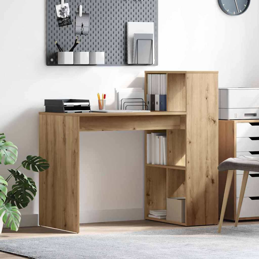 Tisch mit Regal Sonoma Eiche 108 x 55 x 103,5 cm Holzwerkstoff