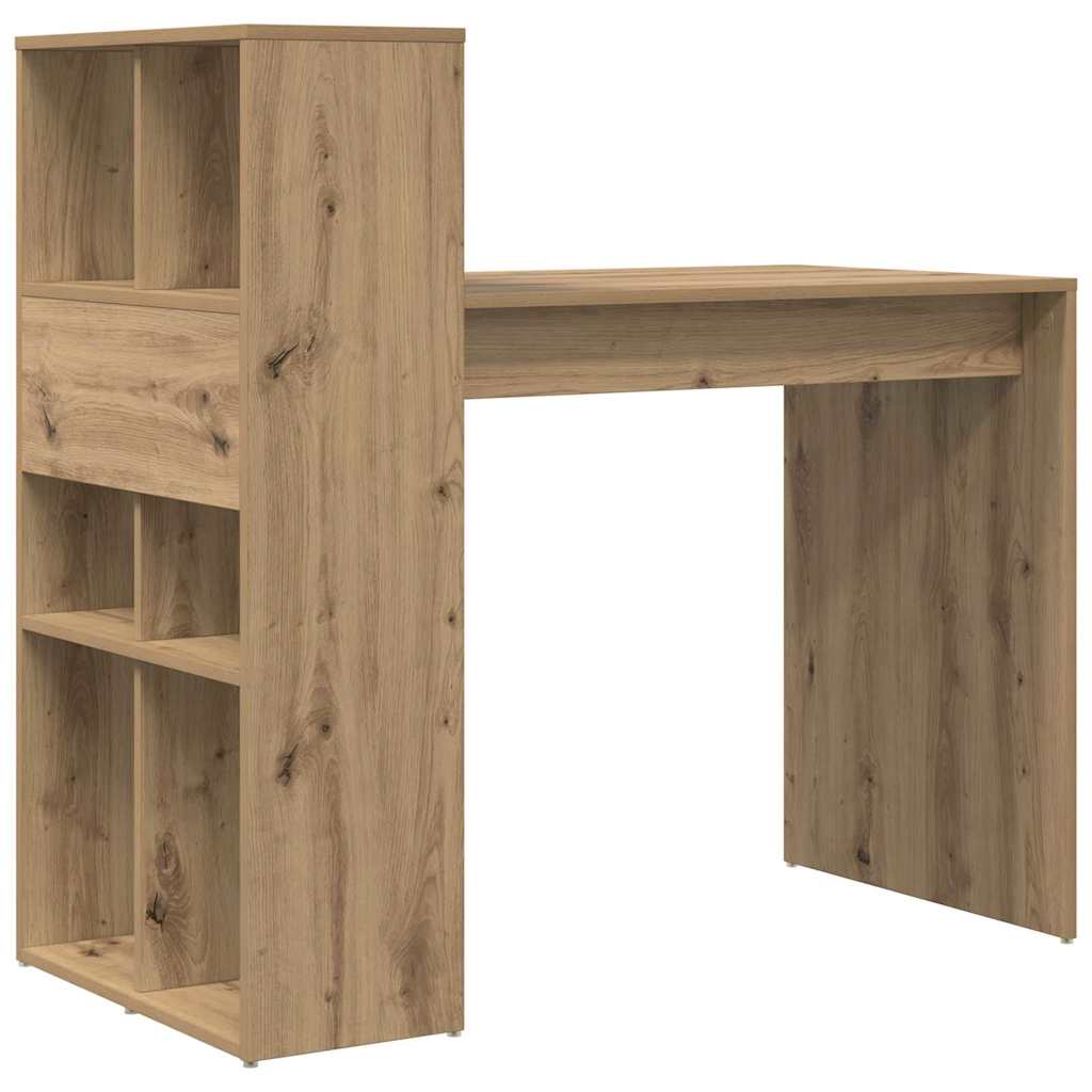 Tisch mit Regal Sonoma Eiche 108 x 55 x 103,5 cm Holzwerkstoff