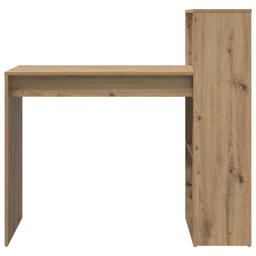 Tisch mit Regal Sonoma Eiche 108 x 55 x 103,5 cm Holzwerkstoff