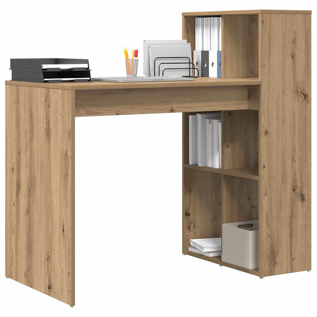 Tisch mit Regal Sonoma Eiche 108 x 55 x 103,5 cm Holzwerkstoff