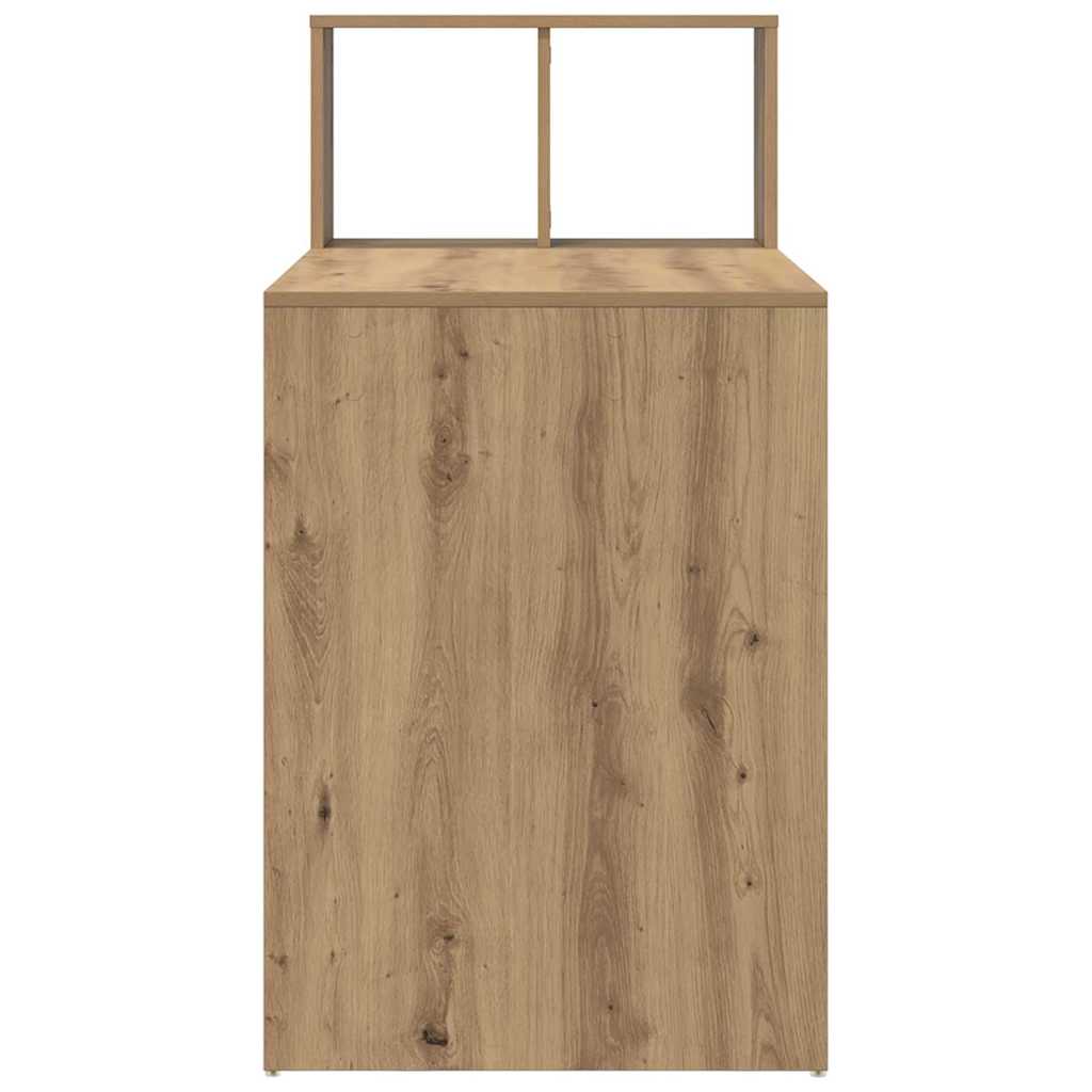 Tisch mit Regal Sonoma Eiche 108 x 55 x 103,5 cm Holzwerkstoff