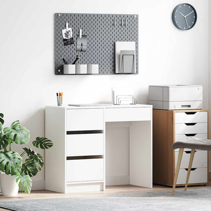 Schreibtisch Graues Sonoma 90 X 37,5 X 75 Cm Holzwerkstoff