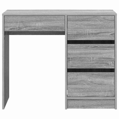 Schreibtisch Graues Sonoma 90 X 37,5 X 75 Cm Holzwerkstoff