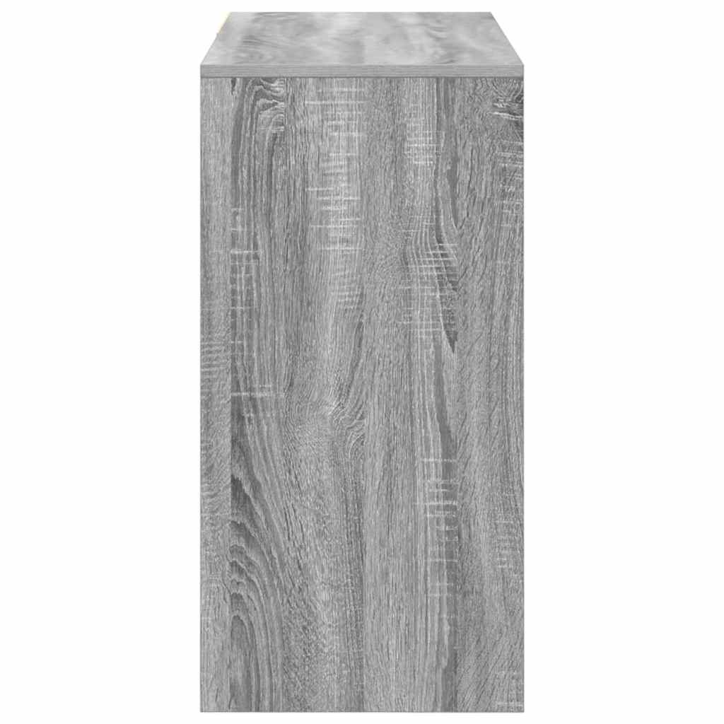 Schreibtisch Graues Sonoma 90 X 37,5 X 75 Cm Holzwerkstoff