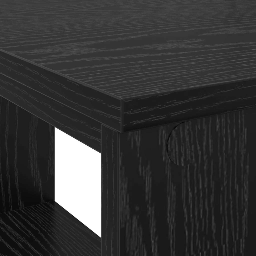 Schreibtisch Schwarze Eiche 90 x 50 x 75 cm Holzwerkstoff