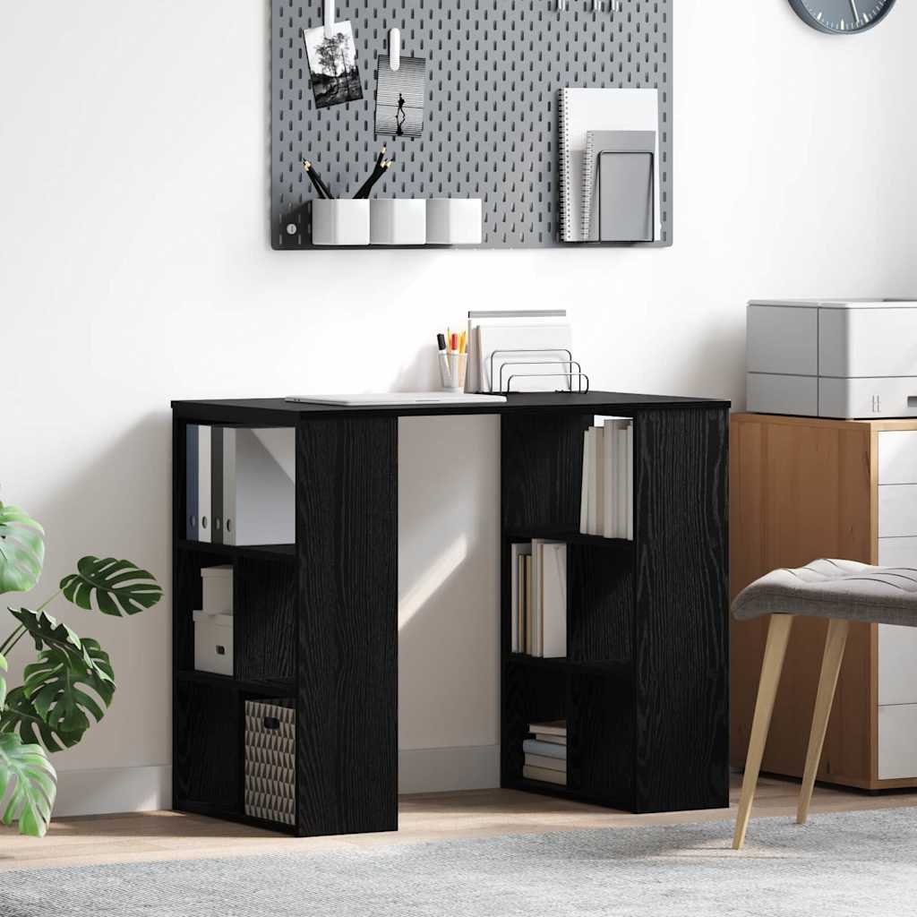 Schreibtisch Schwarze Eiche 90 x 50 x 75 cm Holzwerkstoff