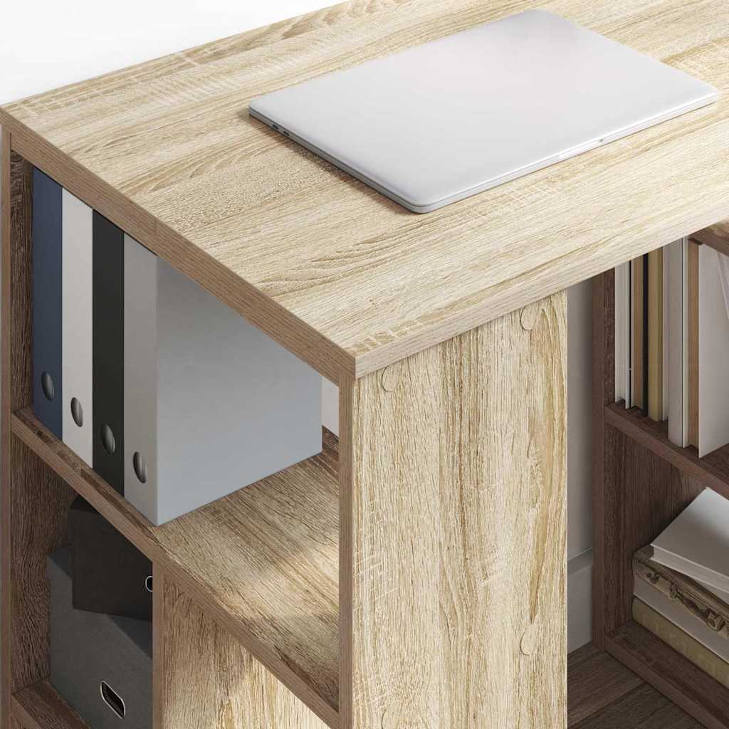 Schreibtisch Schwarze Eiche 90 x 50 x 75 cm Holzwerkstoff