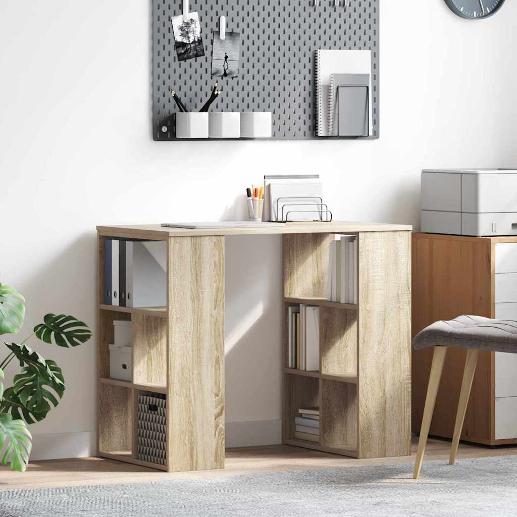 Schreibtisch Schwarze Eiche 90 x 50 x 75 cm Holzwerkstoff