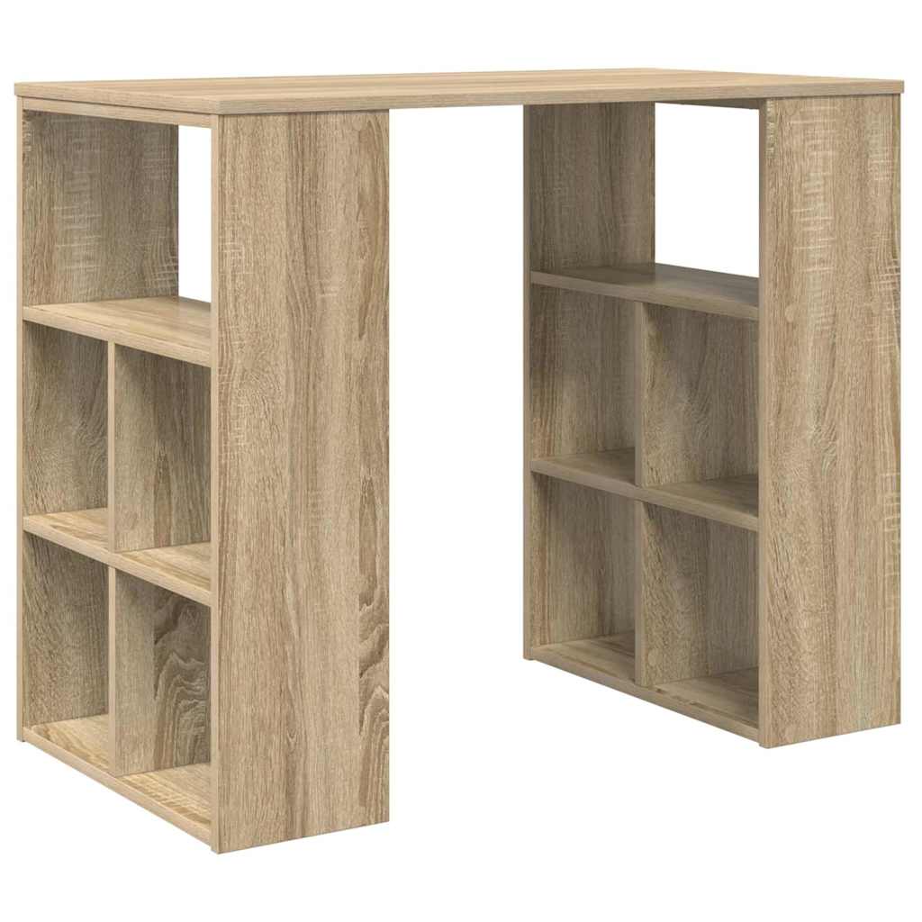 Schreibtisch Schwarze Eiche 90 x 50 x 75 cm Holzwerkstoff