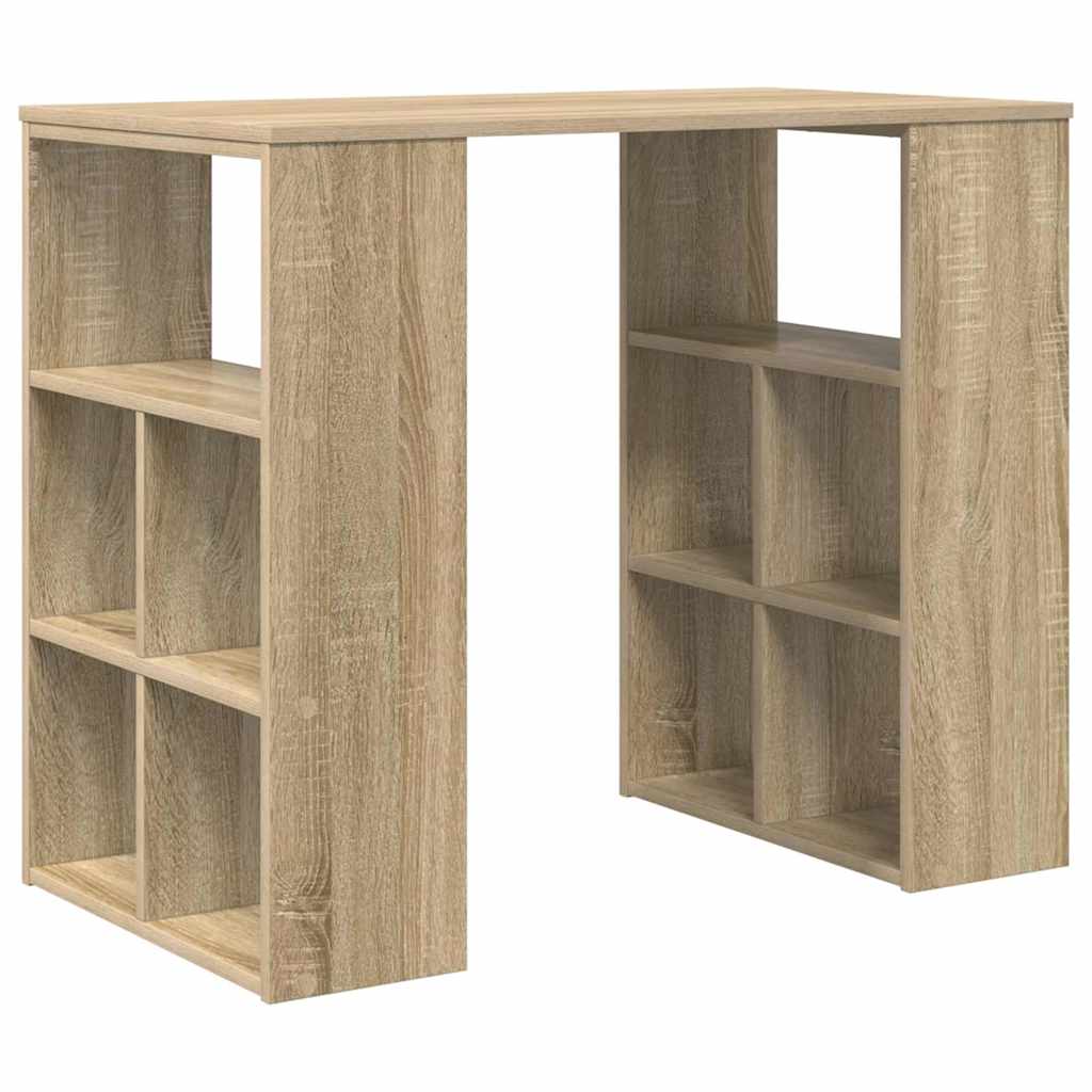 Schreibtisch Schwarze Eiche 90 x 50 x 75 cm Holzwerkstoff