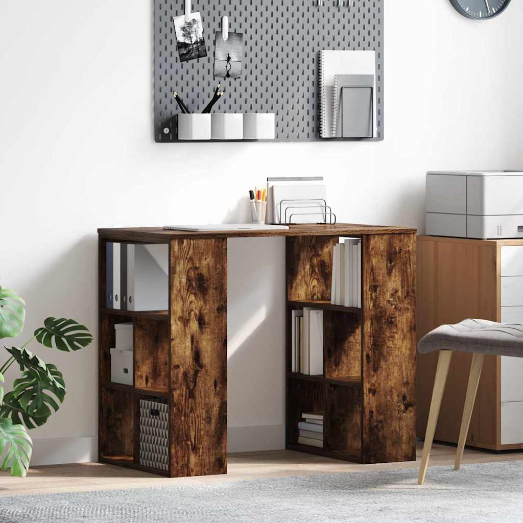 Schreibtisch Schwarze Eiche 90 x 50 x 75 cm Holzwerkstoff