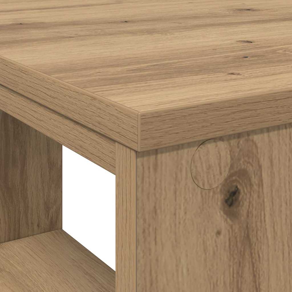 Schreibtisch Schwarze Eiche 90 x 50 x 75 cm Holzwerkstoff