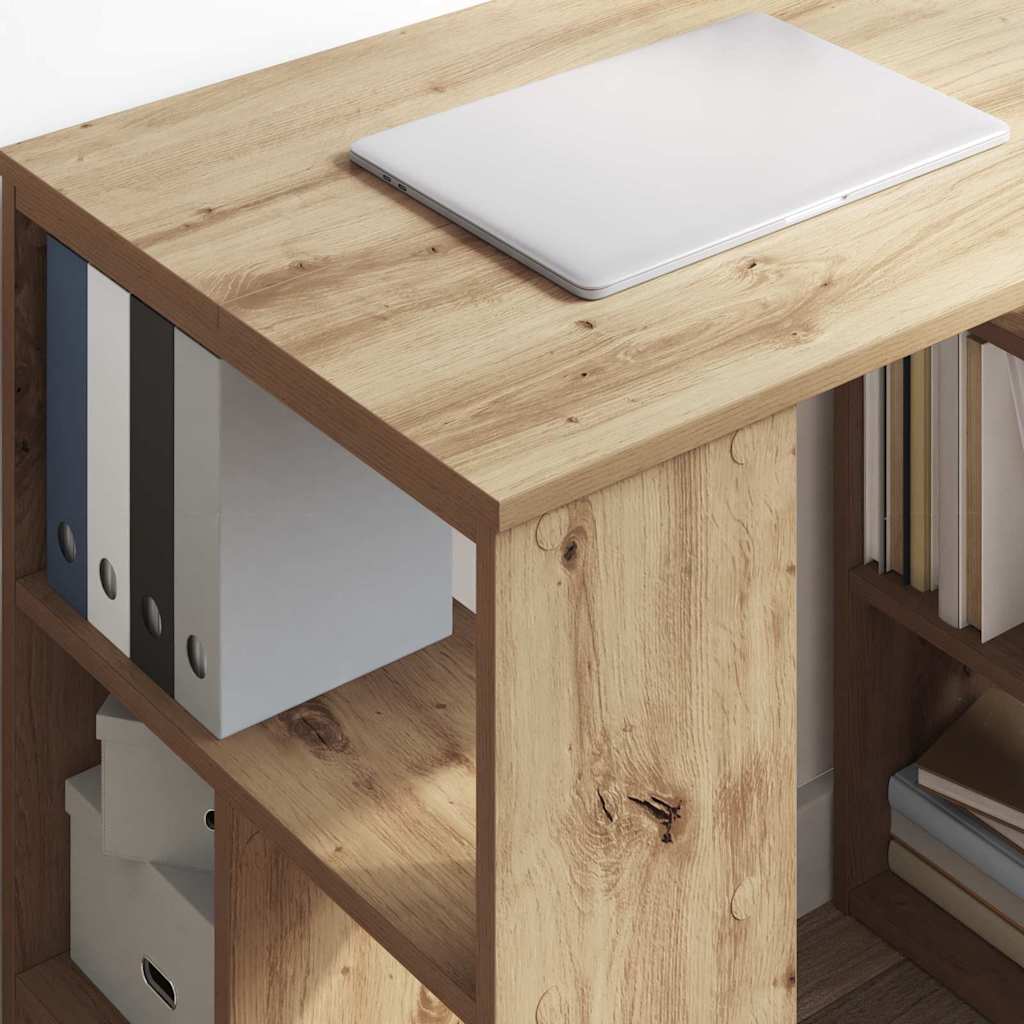 Schreibtisch Schwarze Eiche 90 x 50 x 75 cm Holzwerkstoff