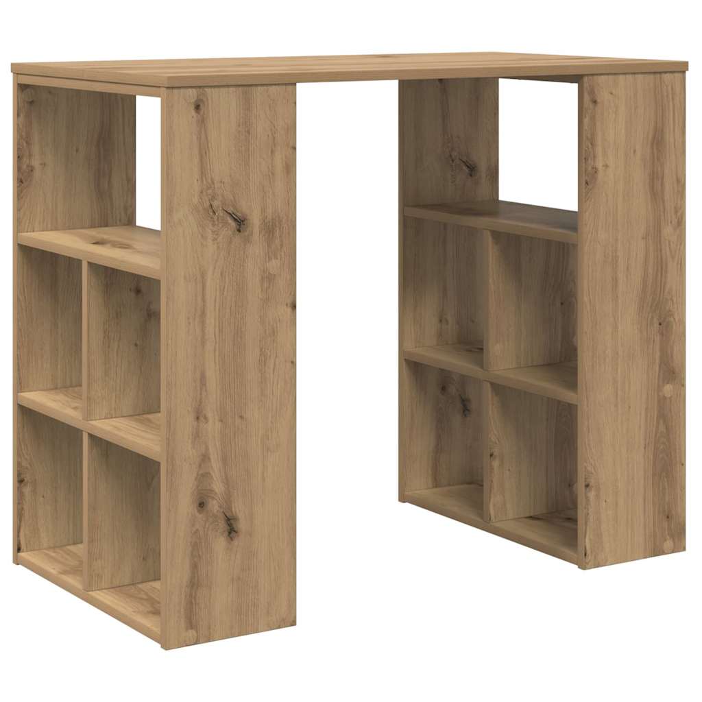 Schreibtisch Schwarze Eiche 90 x 50 x 75 cm Holzwerkstoff