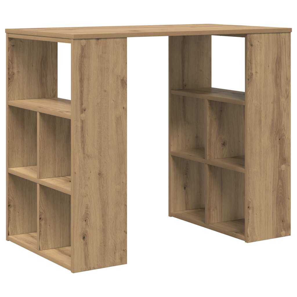 Schreibtisch Schwarze Eiche 90 x 50 x 75 cm Holzwerkstoff