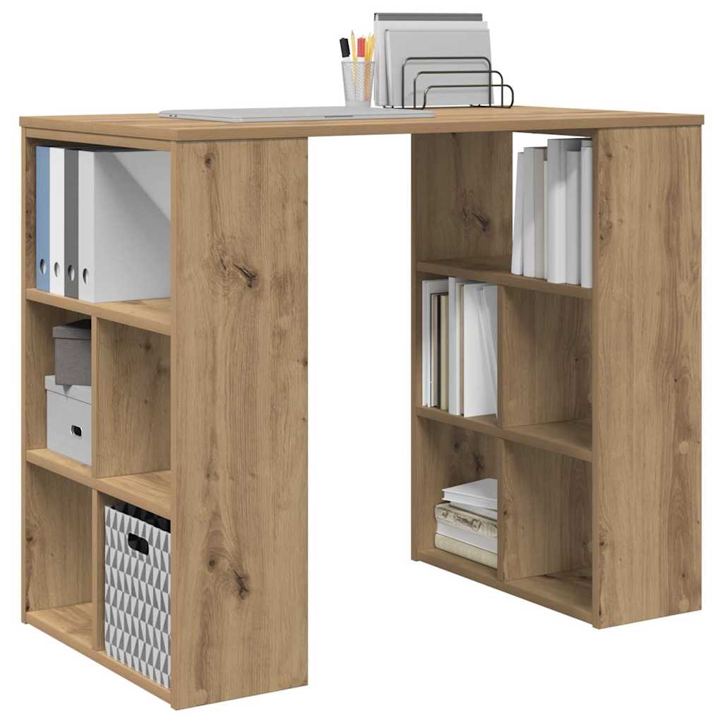 Schreibtisch Schwarze Eiche 90 x 50 x 75 cm Holzwerkstoff