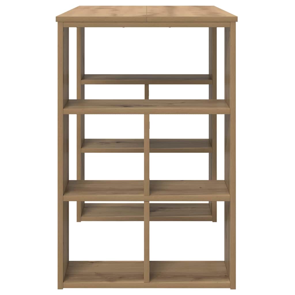 Schreibtisch Schwarze Eiche 90 x 50 x 75 cm Holzwerkstoff
