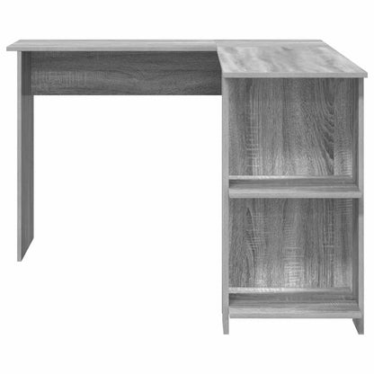 Eckschreibtisch mit Stauraum mit Regal Weiß 140 x 113,5 x 75 cm