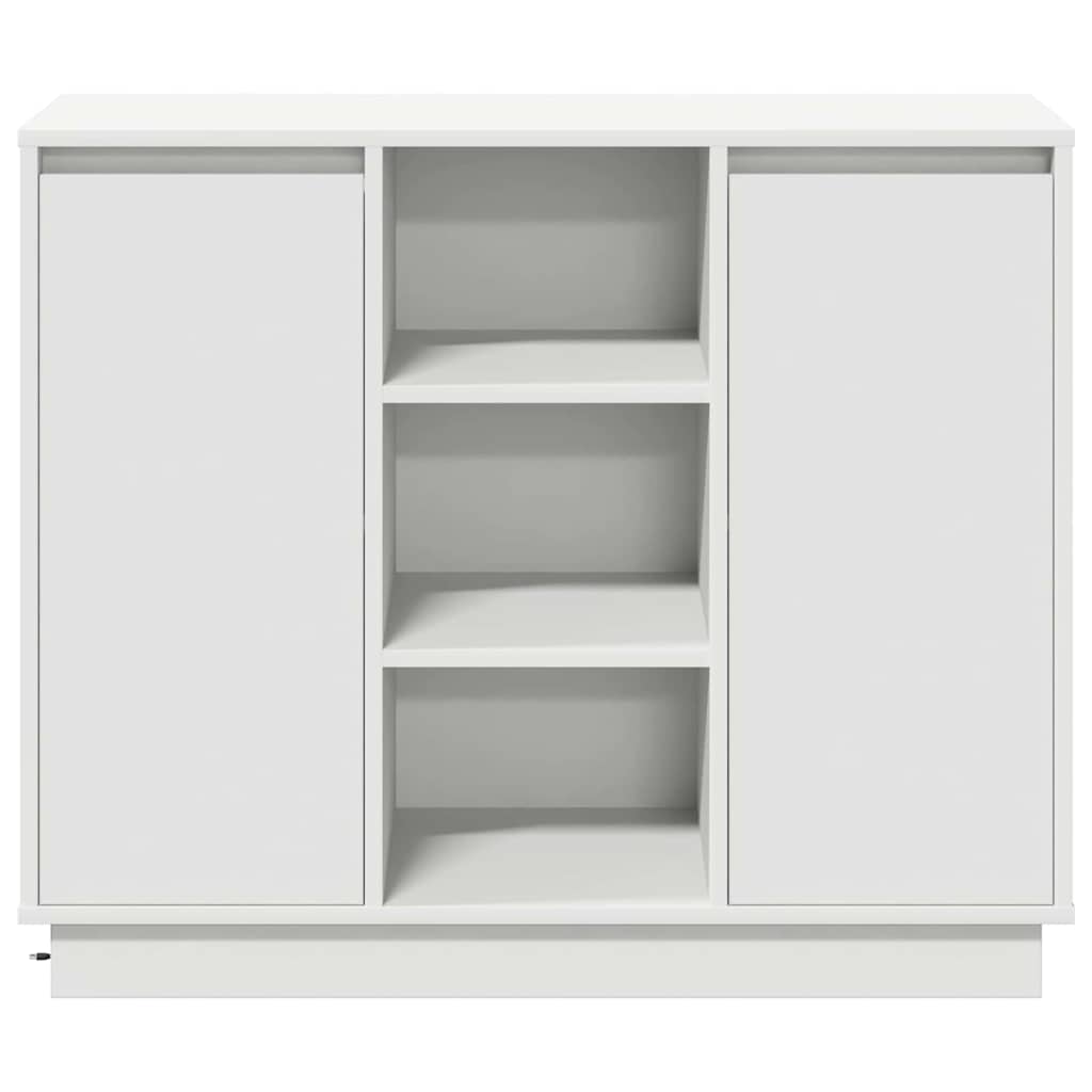 Led-Sideboard 90 X 32 X 75 Cm Holzwerkstoff