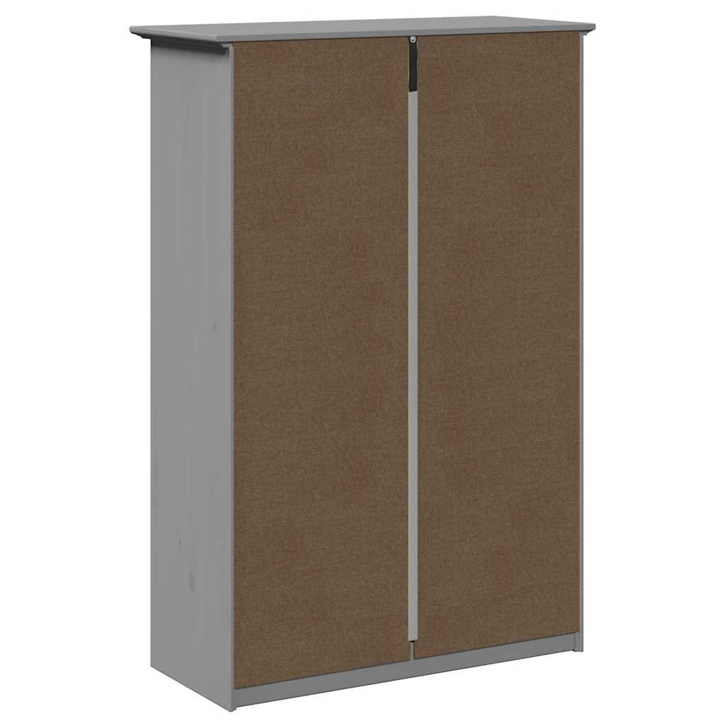 Schuhregal BODO Weiß 80x35x118 cm
