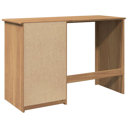 Schreibtisch Panama 112X45X75 Cm Massivholz Kiefer Altholz