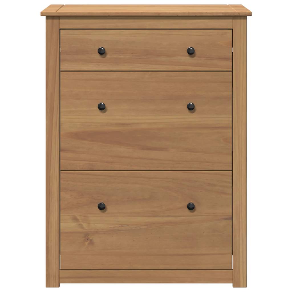 Schuhschrank Panama 80x40x114 cm Massivholz Kiefer