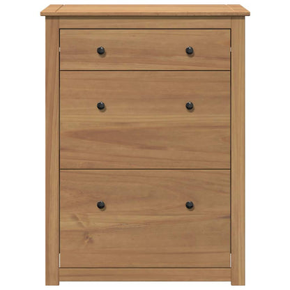 Schuhschrank Panama 80x40x114 cm Massivholz Kiefer