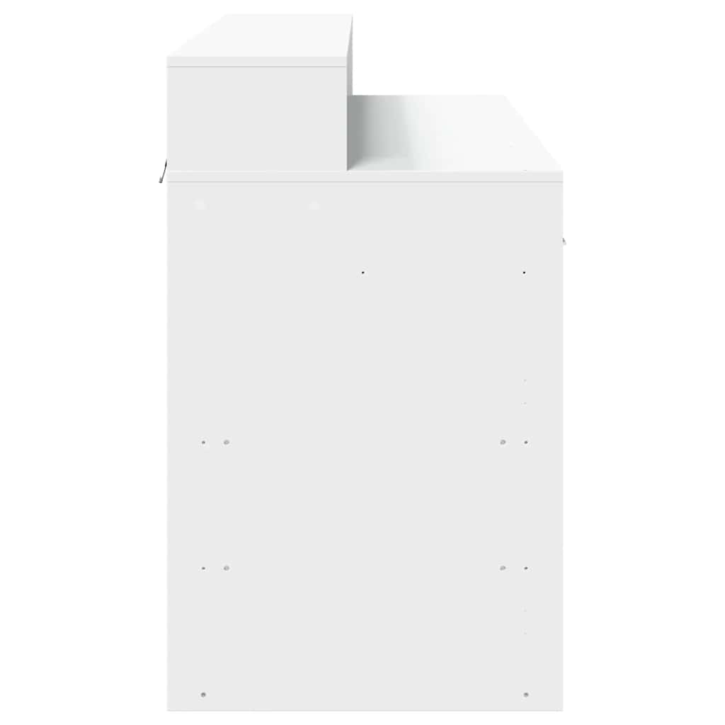 LED-Schreibtisch Artisan-Eiche 120x55x91 cm Holzwerkstoff