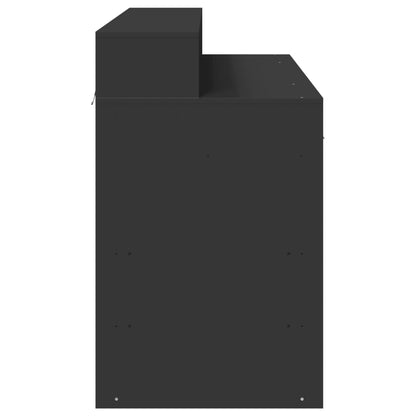 LED-Schreibtisch Artisan-Eiche 120x55x91 cm Holzwerkstoff