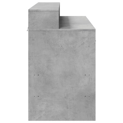 LED-Schreibtisch Artisan-Eiche 120x55x91 cm Holzwerkstoff