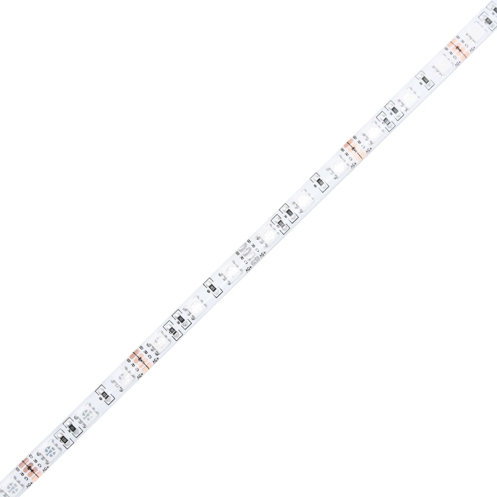 Led-Schreibtisch -Optik Holzwerkstoff Altholz