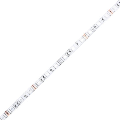 LED-Schreibtisch Schwarz 200x55x91 cm Holzwerkstoff