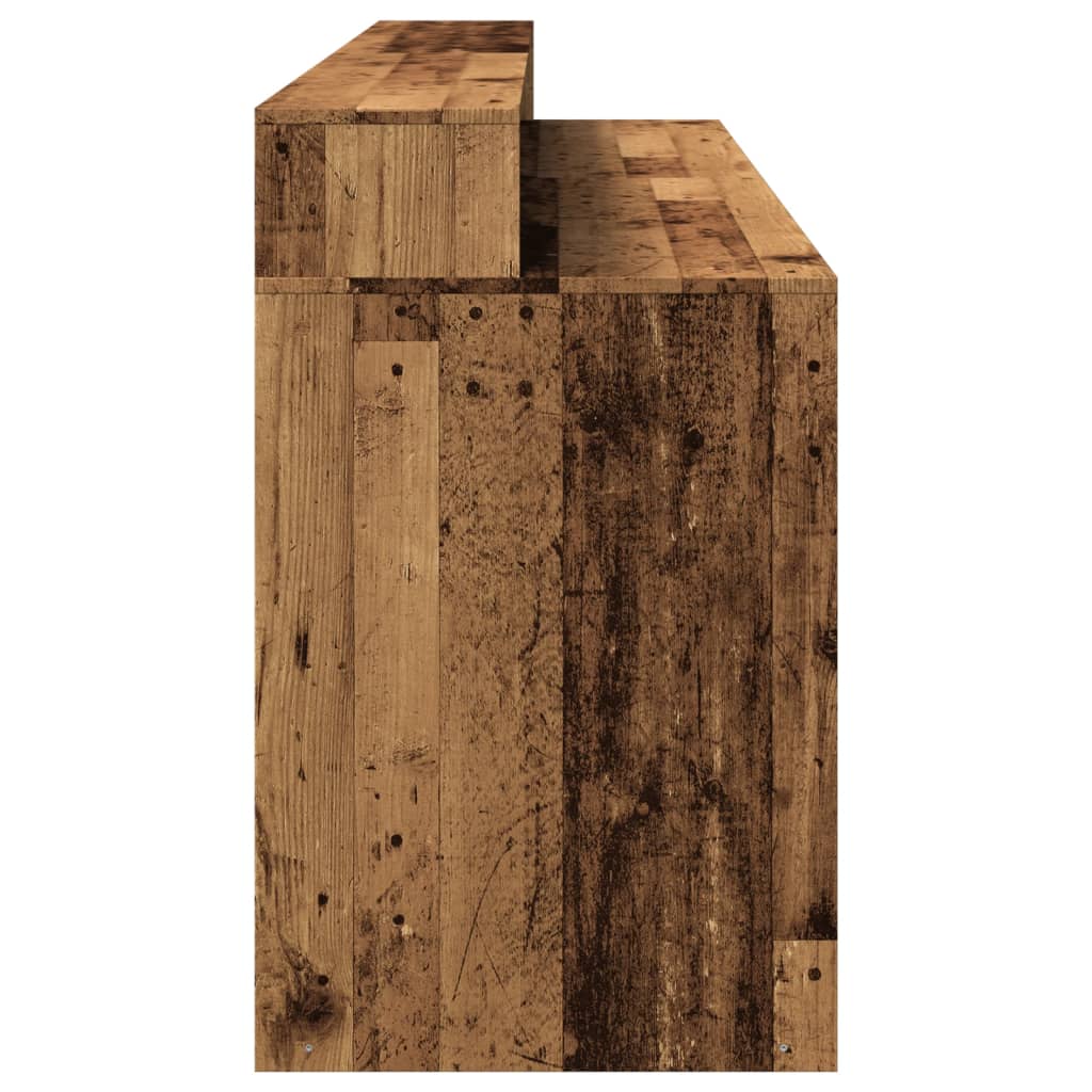 LED-Schreibtisch Schwarz 200x55x91 cm Holzwerkstoff
