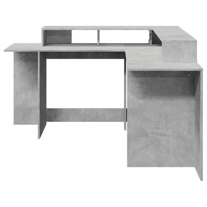 LED-Schreibtisch Artisan-Eiche 152x152x91 Holzwerkstoff