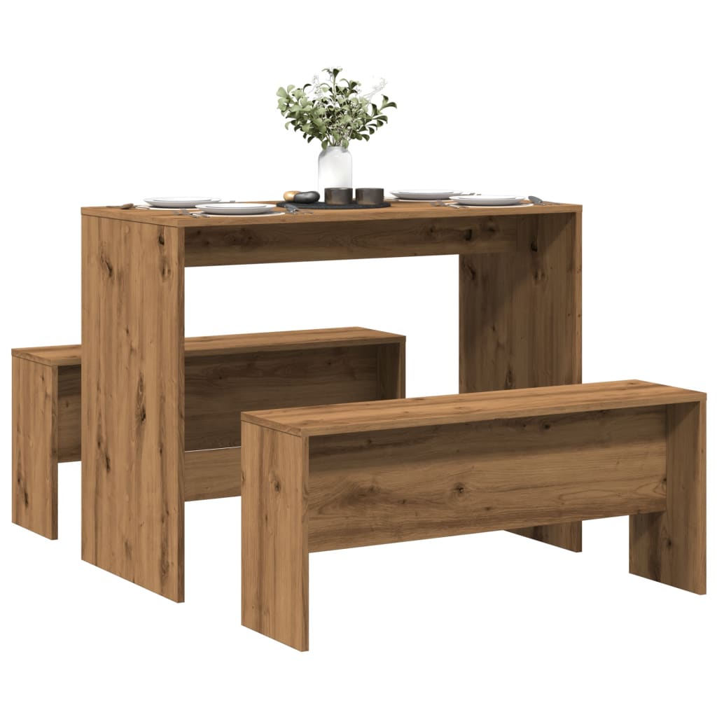 Essgruppe 2 Pcs Holzwerkstoff