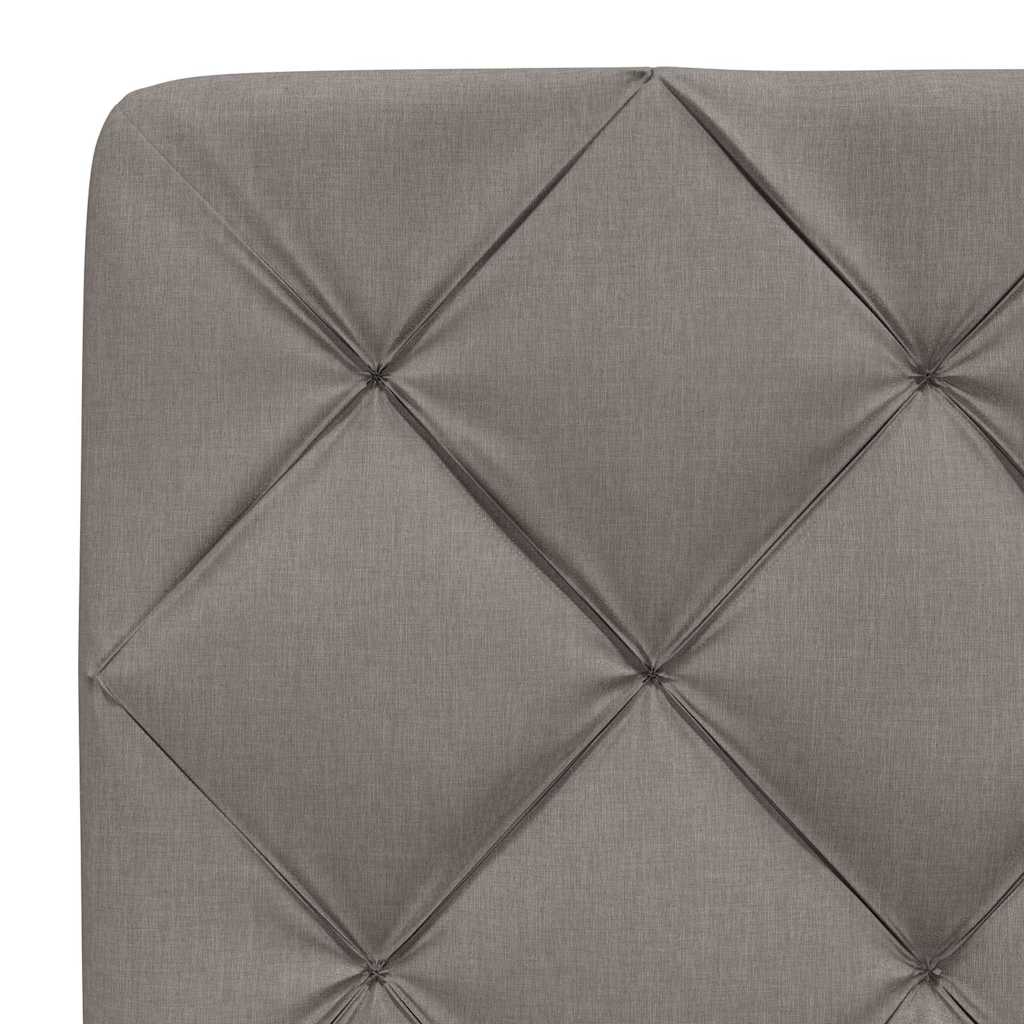Polsterbett für Singles mit Stoffbezug, inkl. Matratze 120x200 cm