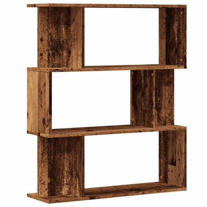 Bücherregal -Optik 80X24X96 Cm Holzwerkstoff