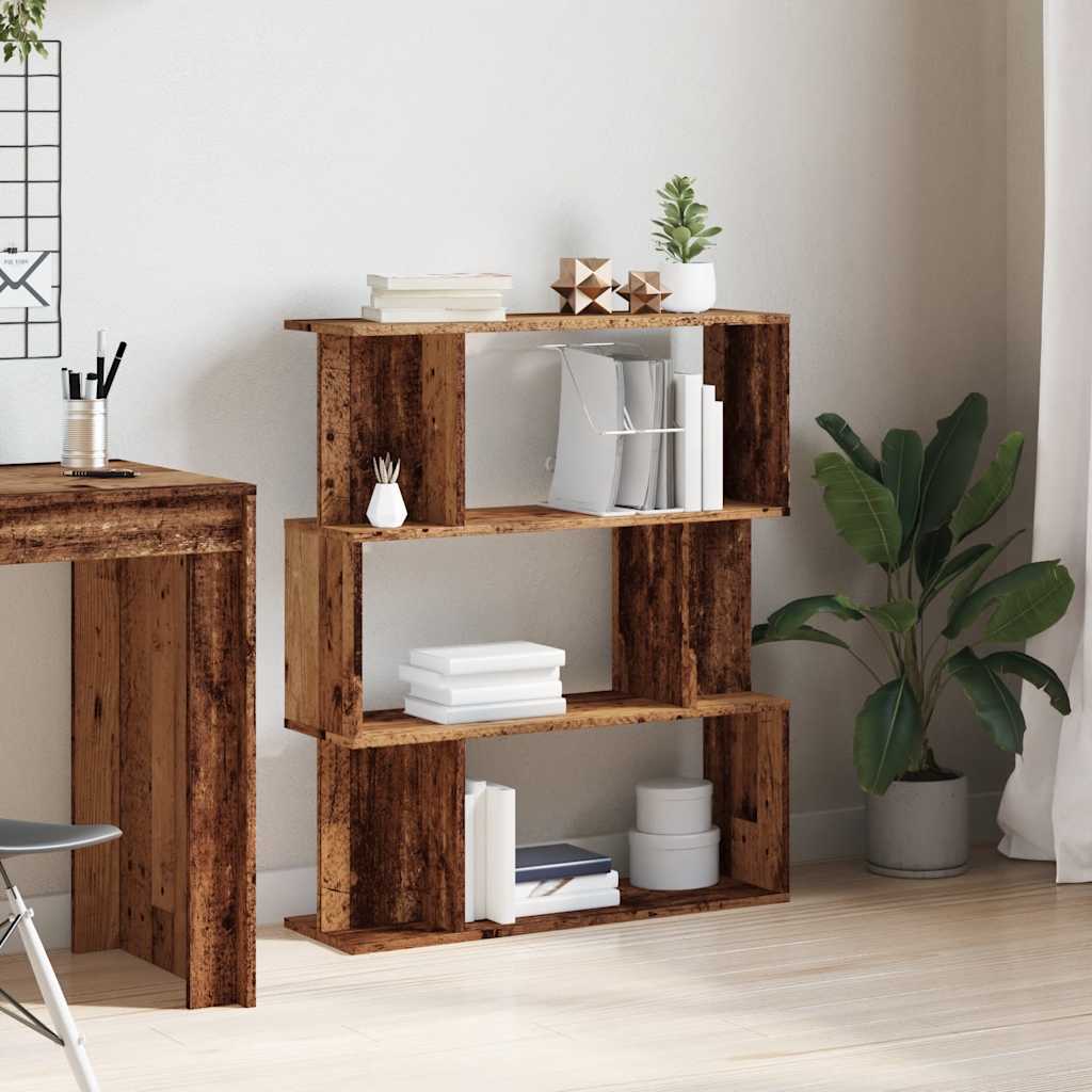 Bücherregal -Optik 80X24X96 Cm Holzwerkstoff