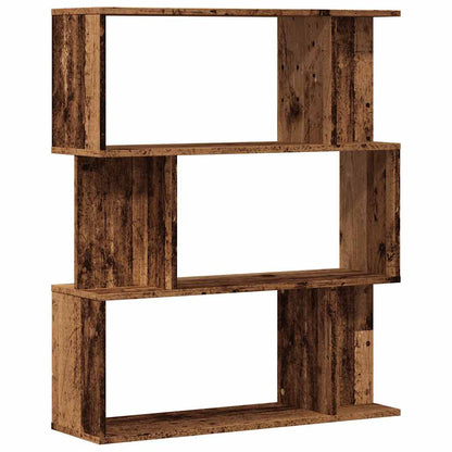 Bücherregal -Optik 80X24X96 Cm Holzwerkstoff
