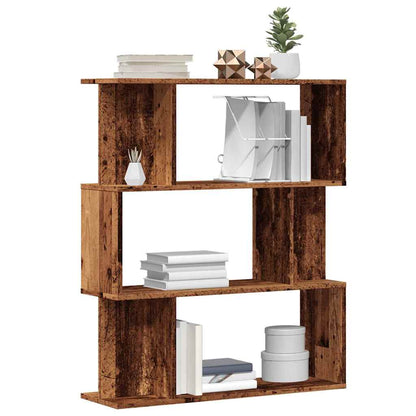Bücherregal -Optik 80X24X96 Cm Holzwerkstoff