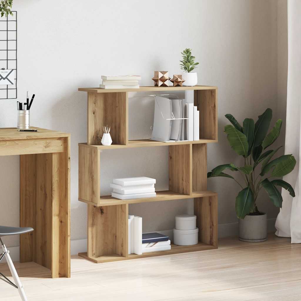 Bücherregal -Optik 80X24X96 Cm Holzwerkstoff