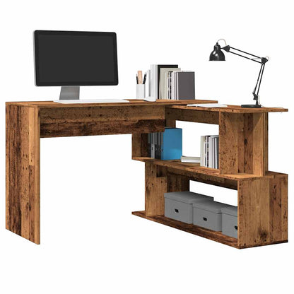 Eckschreibtisch 200,5X50X76 Cm Holzwerkstoff