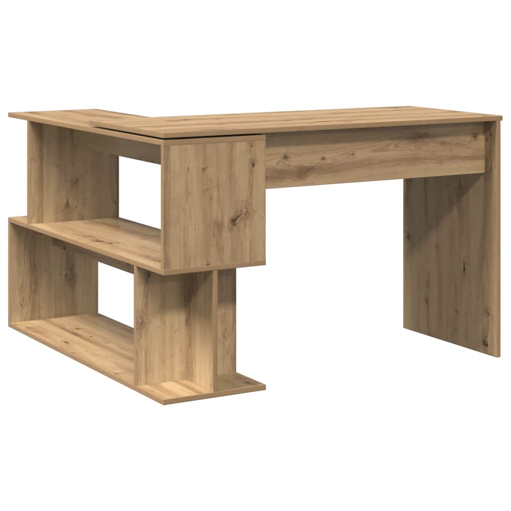Eckschreibtisch 200,5X50X76 Cm Holzwerkstoff