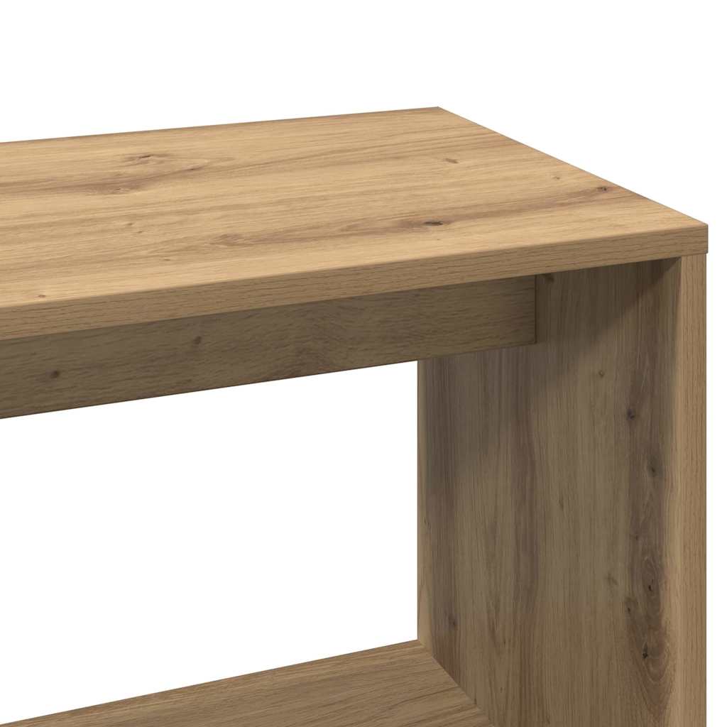 Eckschreibtisch 200,5X50X76 Cm Holzwerkstoff