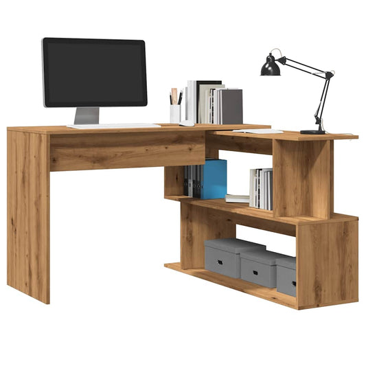 Eckschreibtisch 200,5X50X76 Cm Holzwerkstoff
