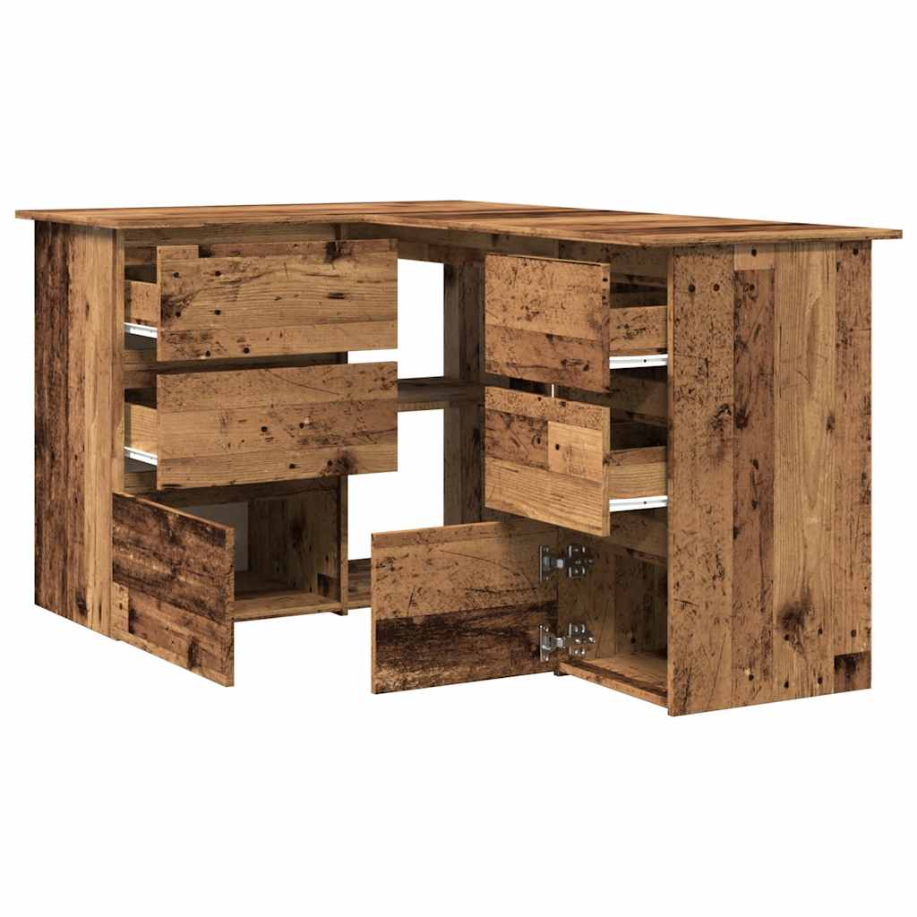 Eckschreibtisch -Optik 145X100X76 Cm Holzwerkstoff