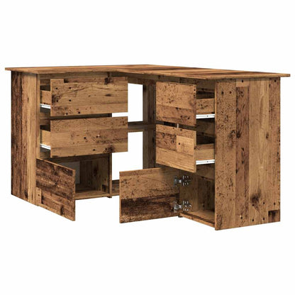 Eckschreibtisch -Optik 145X100X76 Cm Holzwerkstoff