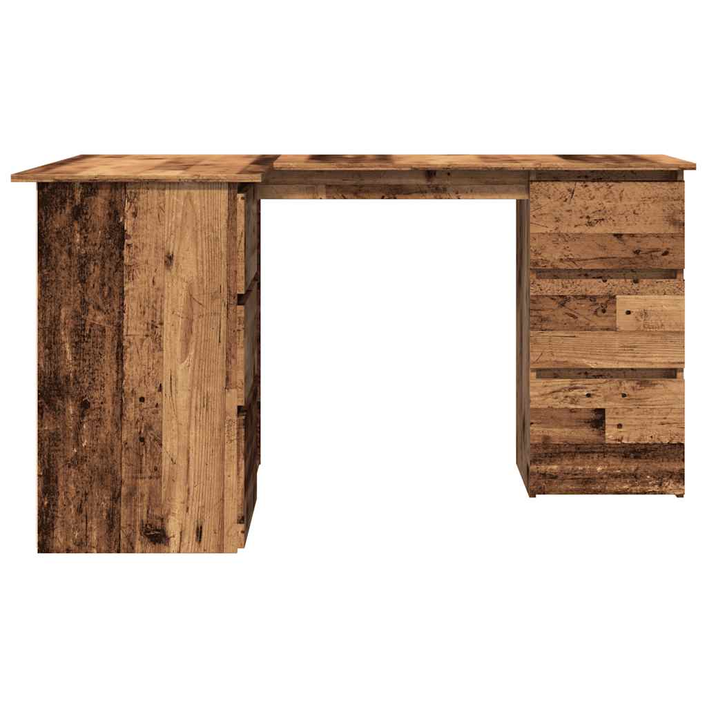 Eckschreibtisch -Optik 145X100X76 Cm Holzwerkstoff