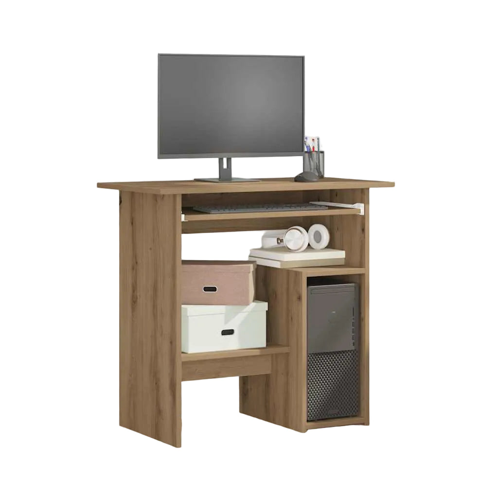 Schreibtisch Sonoma-Eiche 80X45X74 Cm Holzwerkstoff